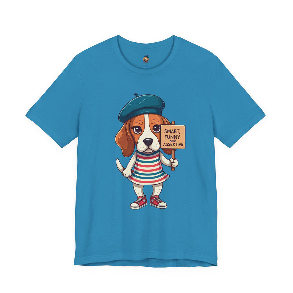 Too Loud, Too Smart, Too Bad – The Assertive Beagle Unisex T-Shirt