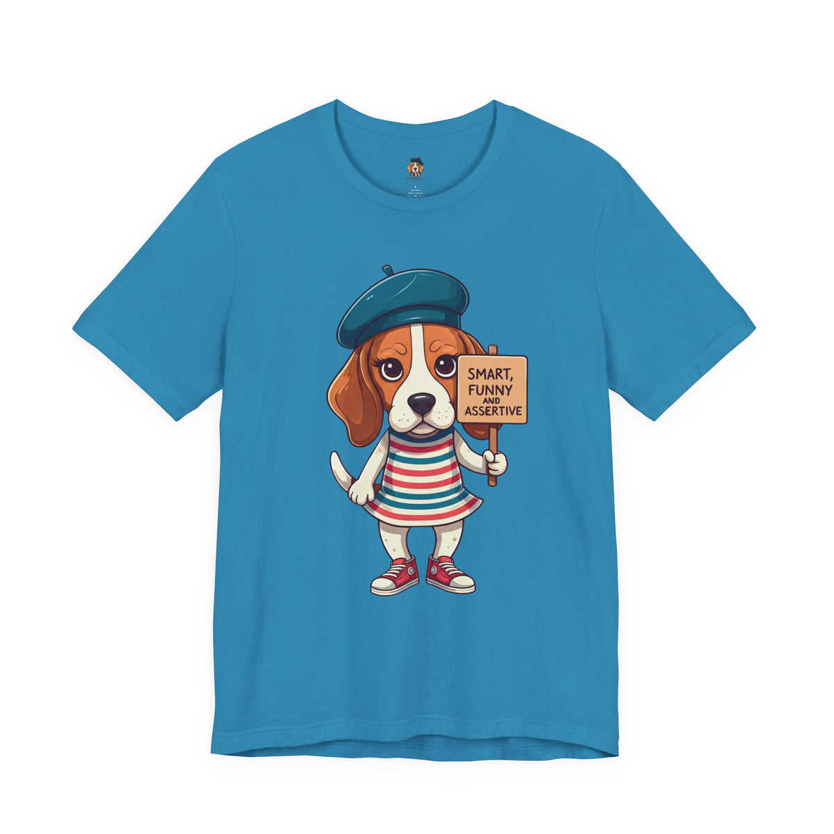 Too Loud, Too Smart, Too Bad – The Assertive Beagle Unisex T-Shirt