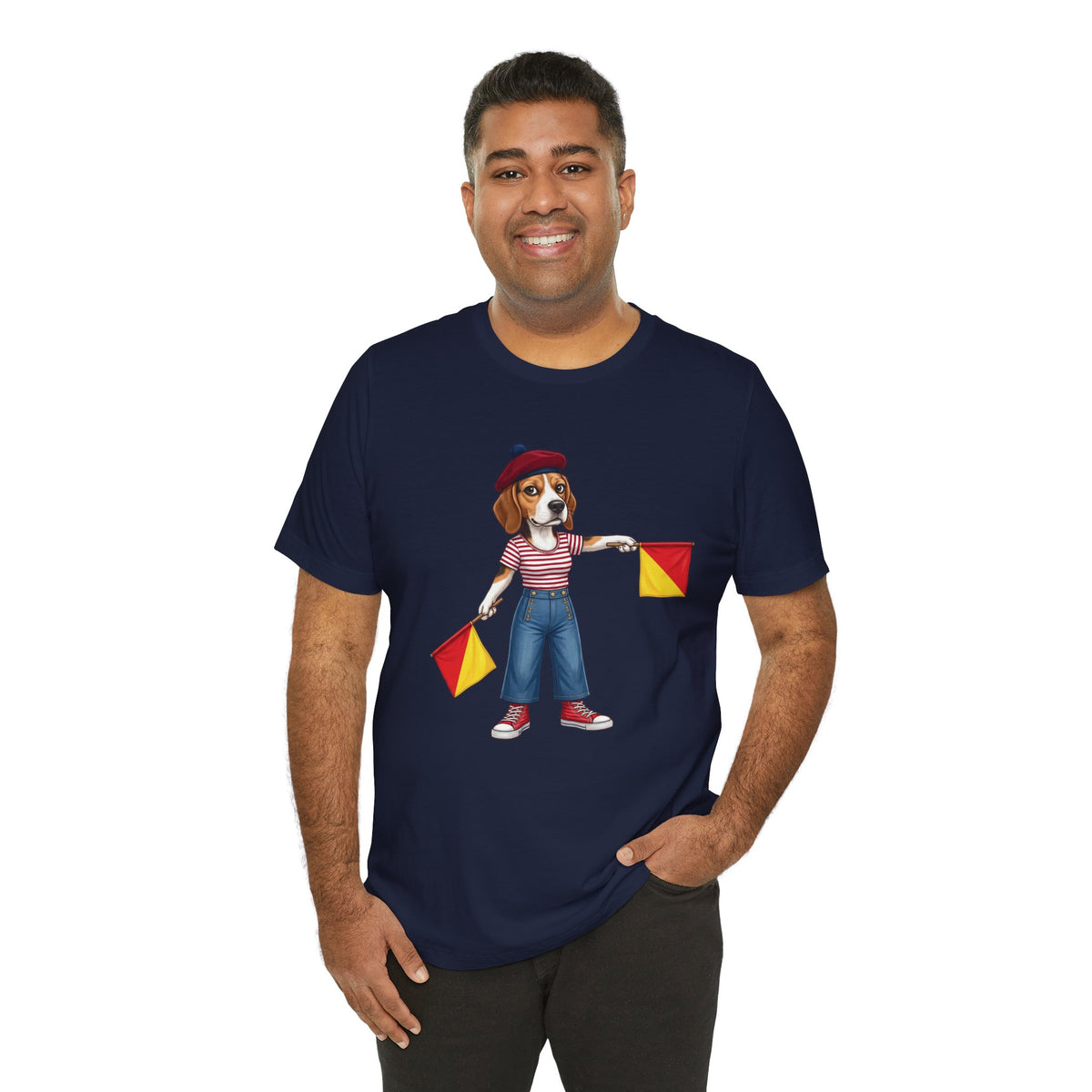 The Semaphore Beagle: Letter ‘M’ Graphic Tee | Wild Follies: Dispatches from Australia