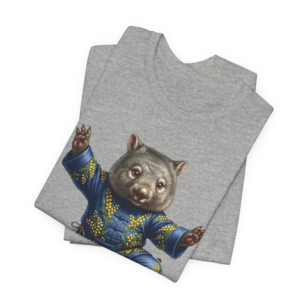 The Zen Wombat: Tai Chi Master T-Shirt