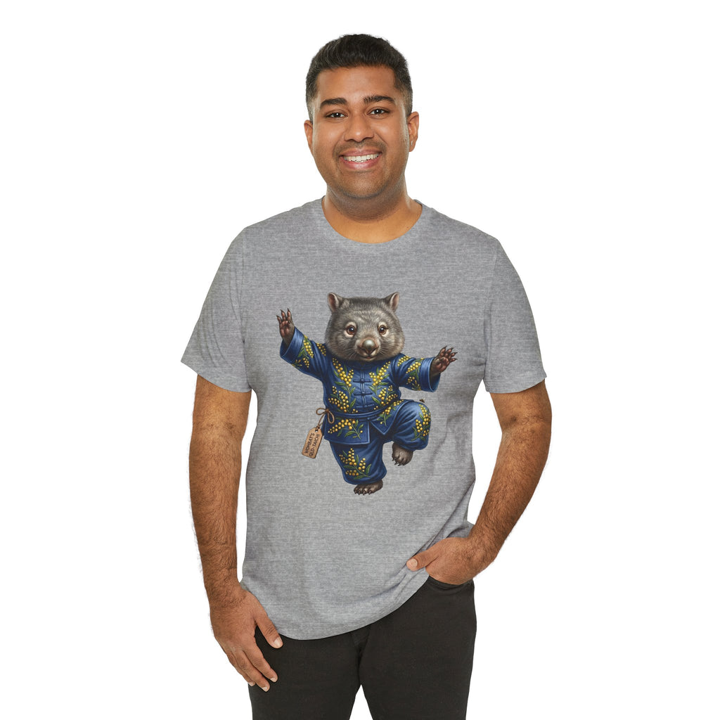 The Zen Wombat: Tai Chi Master T-Shirt