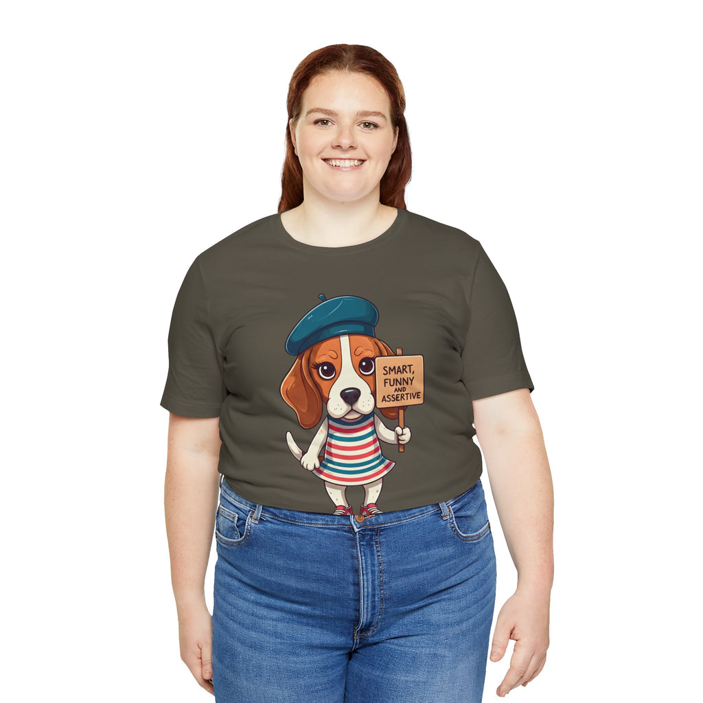 Too Loud, Too Smart, Too Bad – The Assertive Beagle Unisex T-Shirt