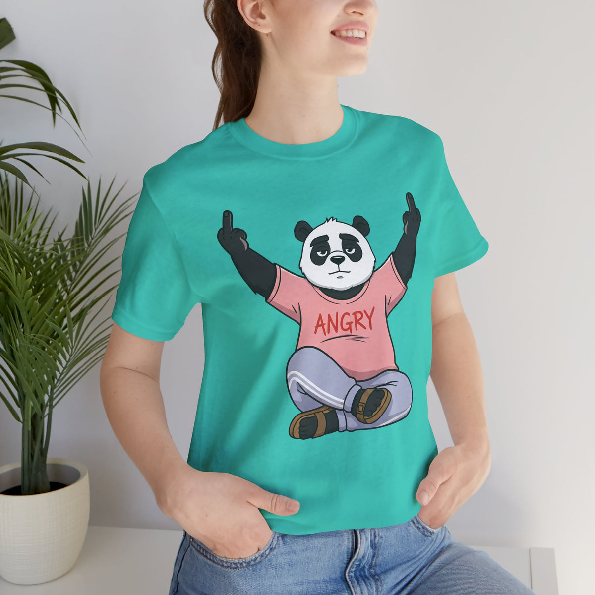 Angry Panda: Unapologetic Rage Graphic Tee