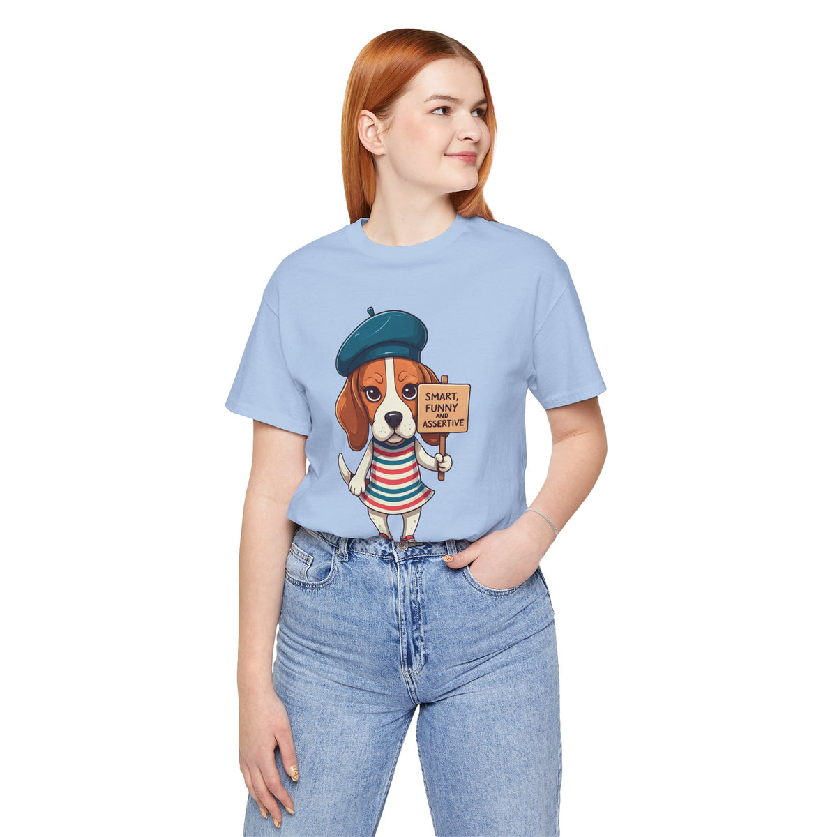 Too Loud, Too Smart, Too Bad – The Assertive Beagle Unisex T-Shirt