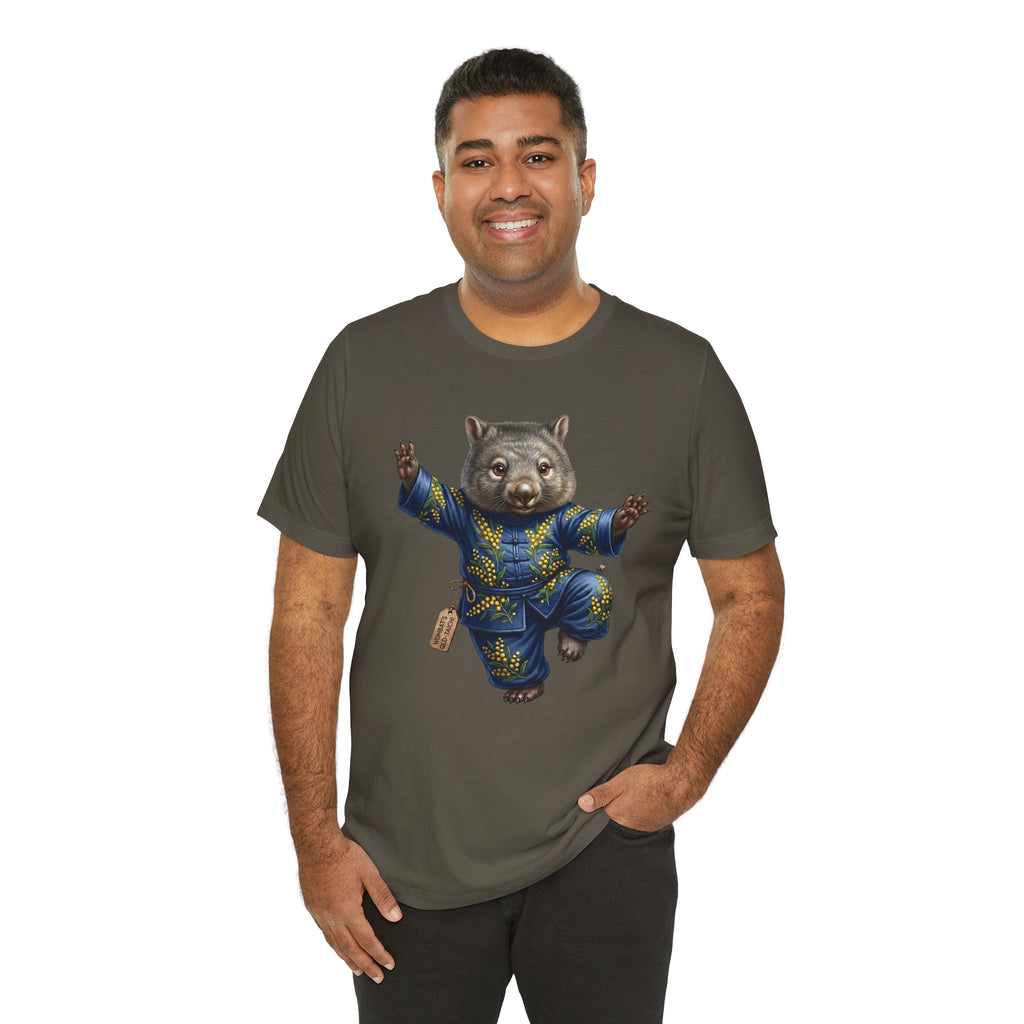 The Zen Wombat: Tai Chi Master T-Shirt