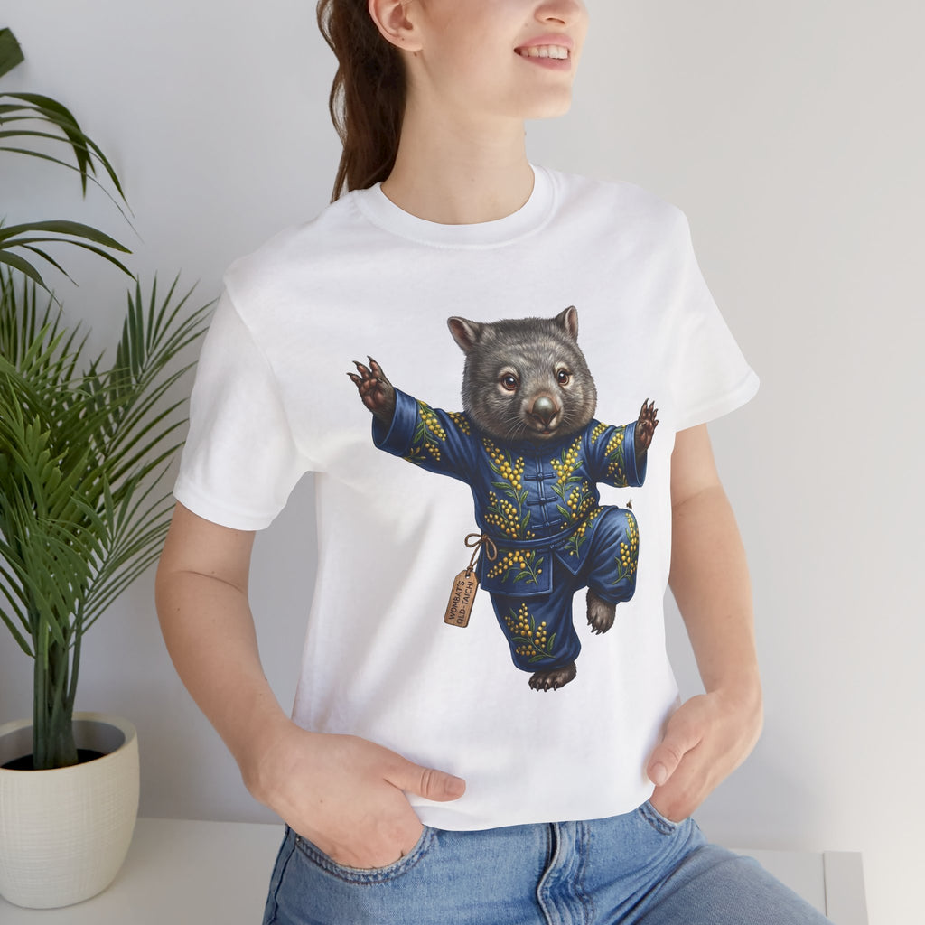 The Zen Wombat: Tai Chi Master T-Shirt