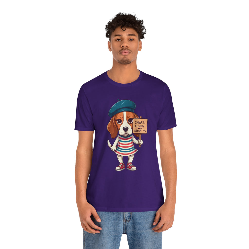 Too Loud, Too Smart, Too Bad – The Assertive Beagle Unisex T-Shirt