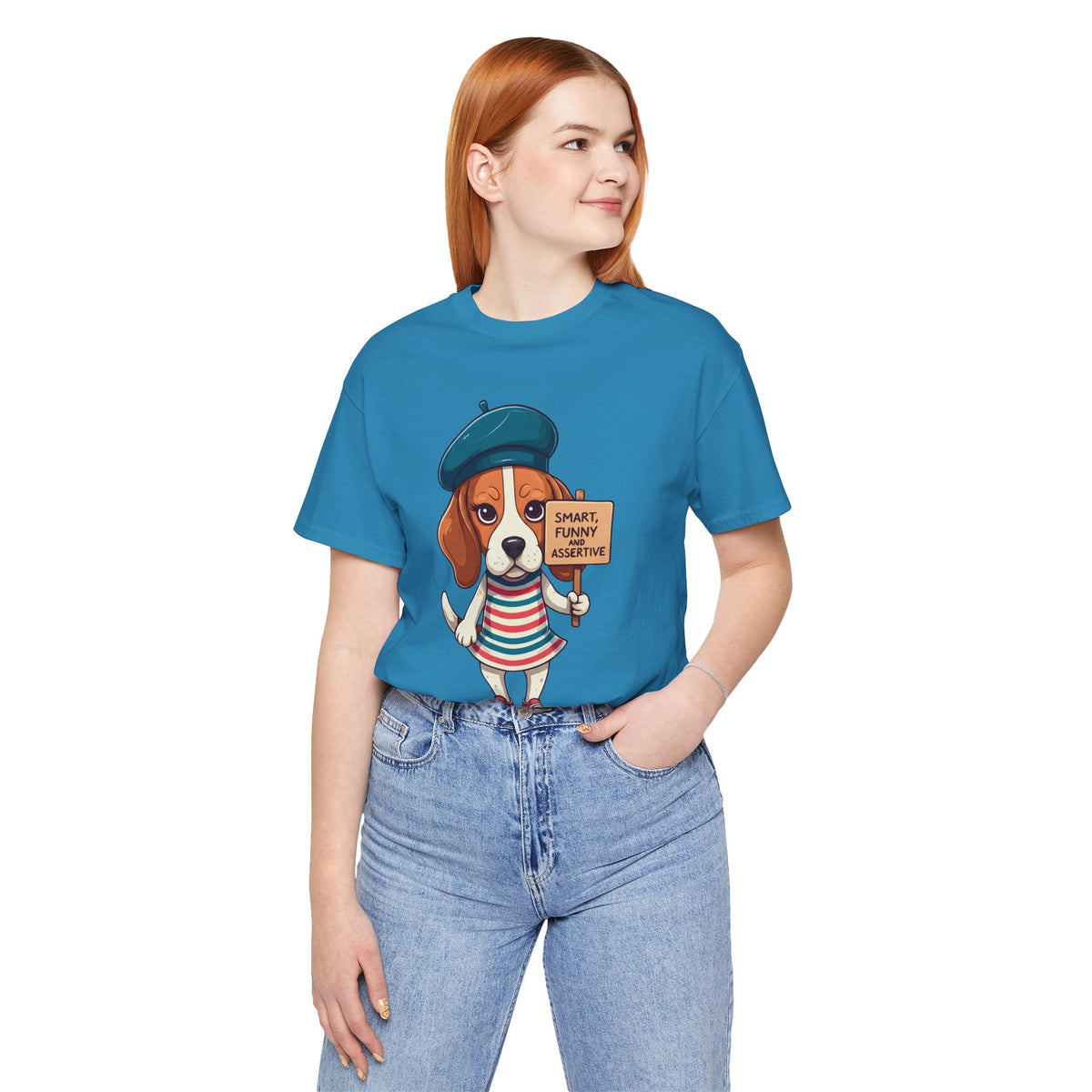 Too Loud, Too Smart, Too Bad – The Assertive Beagle Unisex T-Shirt