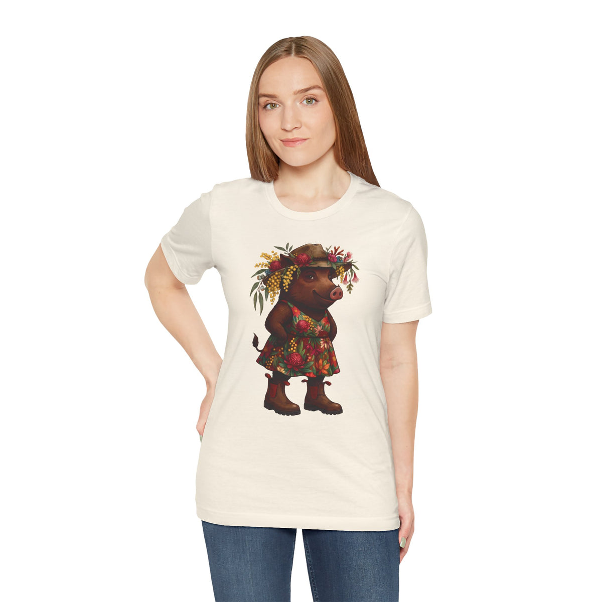 The Bush Pig: Unapologetically Wild Tee