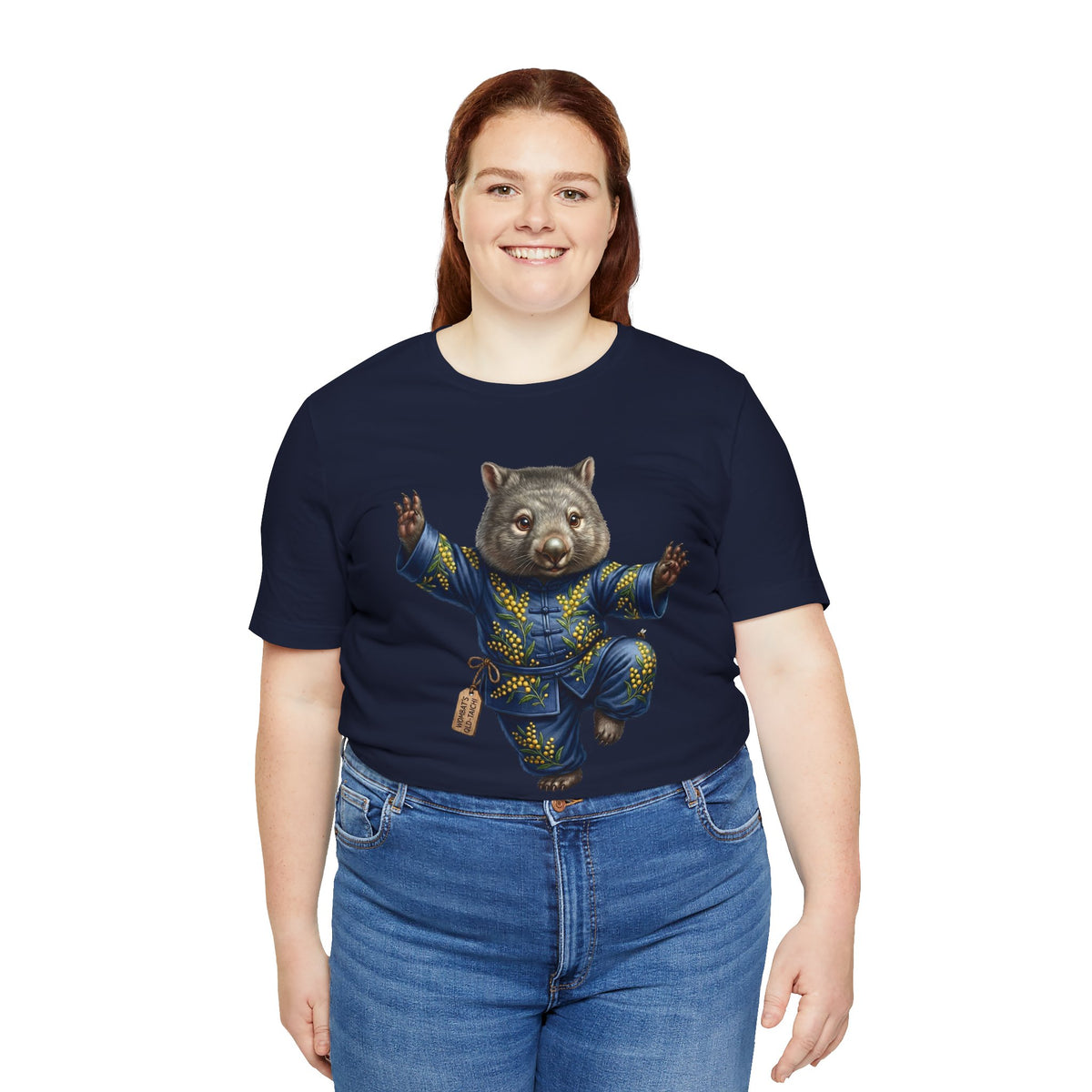 The Zen Wombat: Tai Chi Master T-Shirt