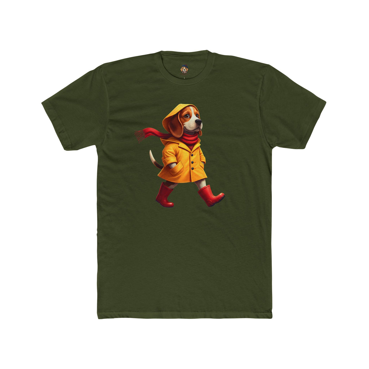 Whatever the Weather - The Obi Raincoat Unisex Beagle Tee