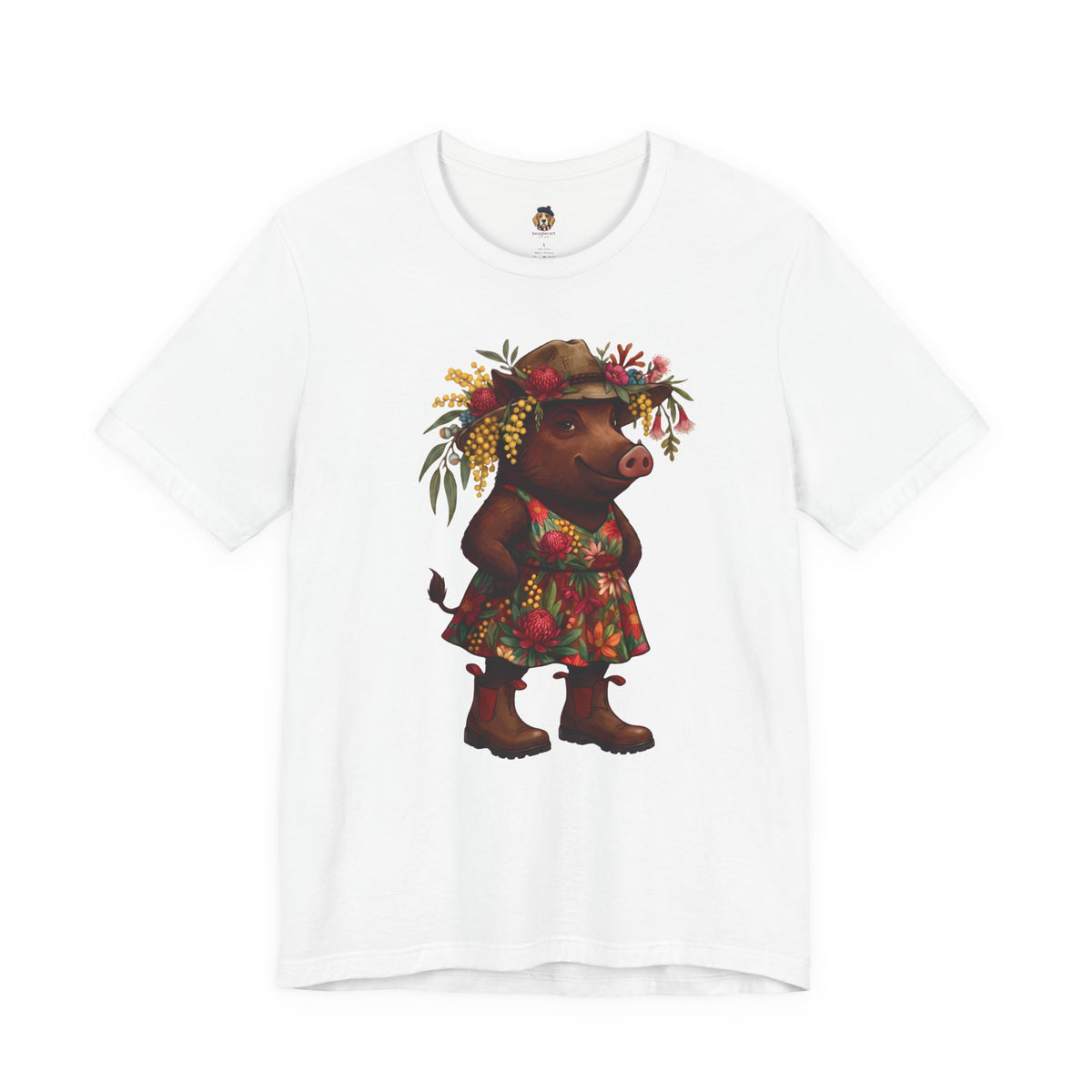The Bush Pig: Unapologetically Wild Tee
