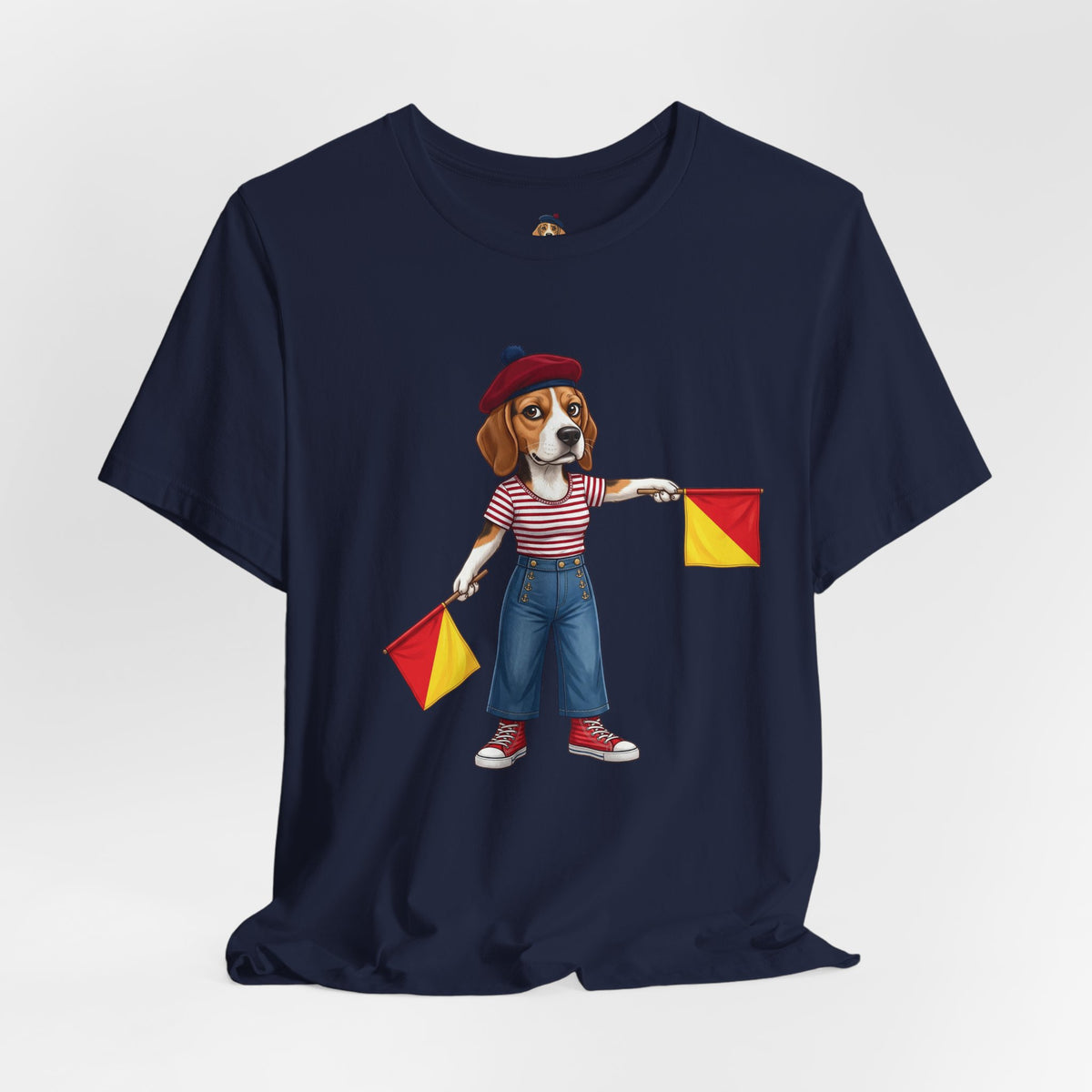 The Semaphore Beagle: Letter ‘M’ Graphic Tee | Wild Follies: Dispatches from Australia