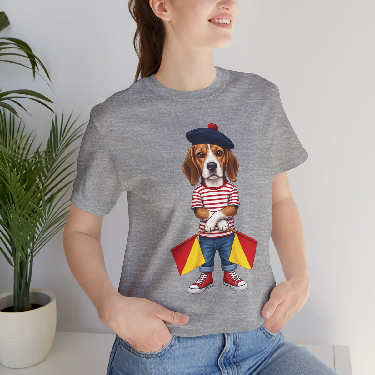 The "End of Message" Beagle Tee | Wild Follies: Dispatches from Australia