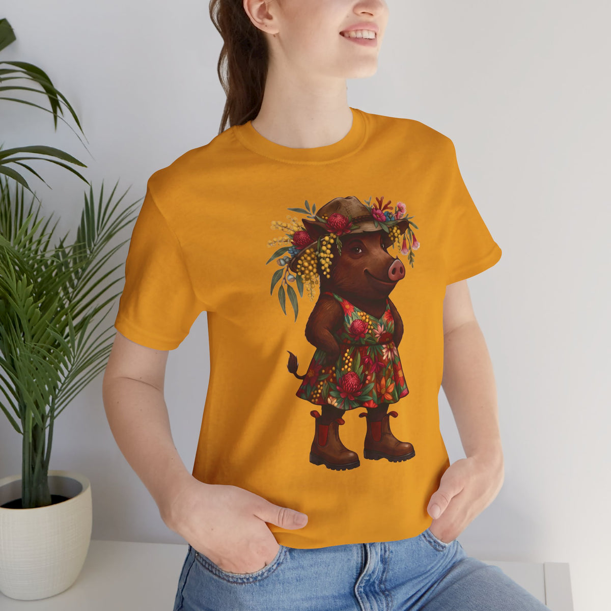 The Bush Pig: Unapologetically Wild Tee