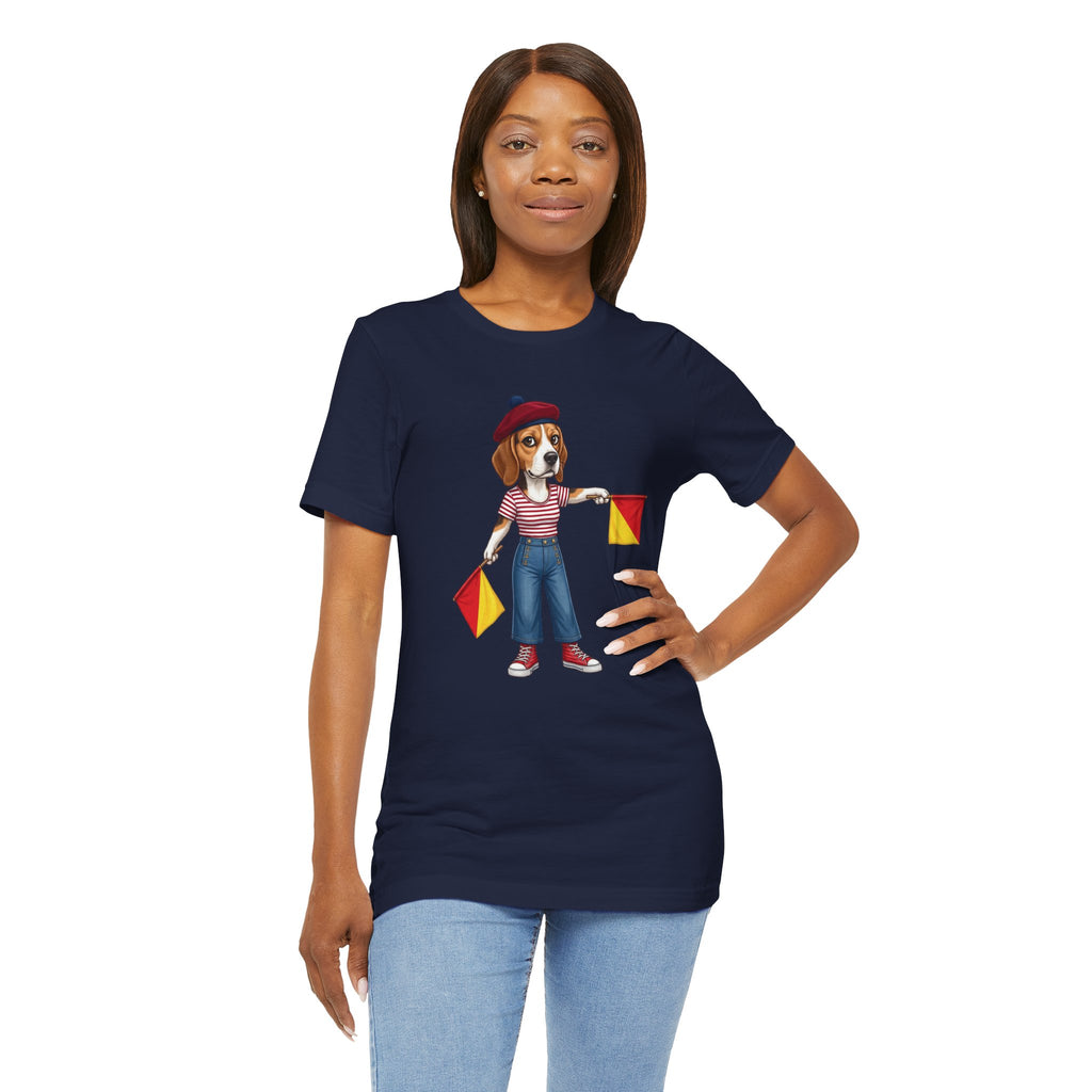 The Semaphore Beagle: Letter ‘M’ Graphic Tee | Wild Follies: Dispatches from Australia