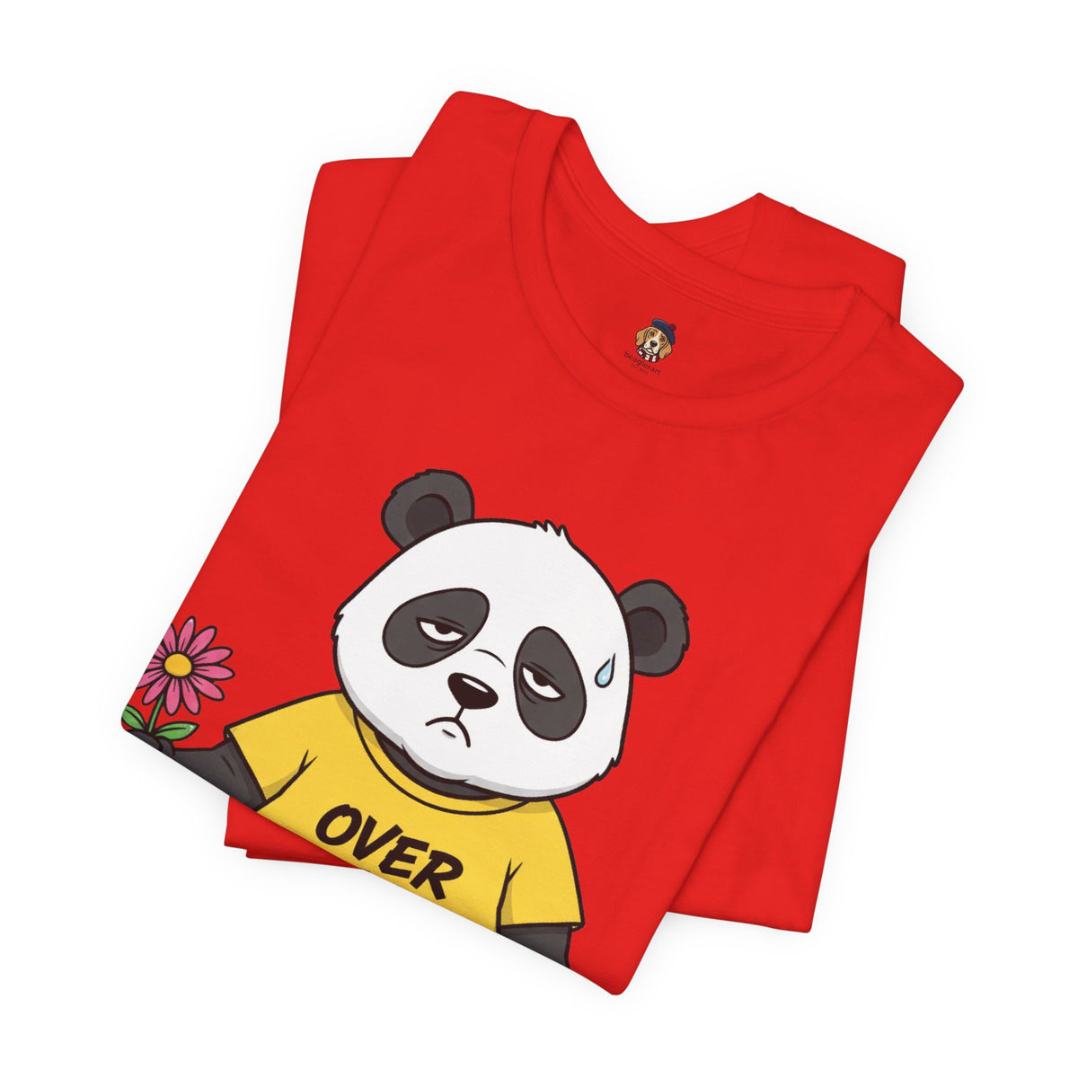 Over It Panda Tee — T‑Shirt for Women Who Need a Break