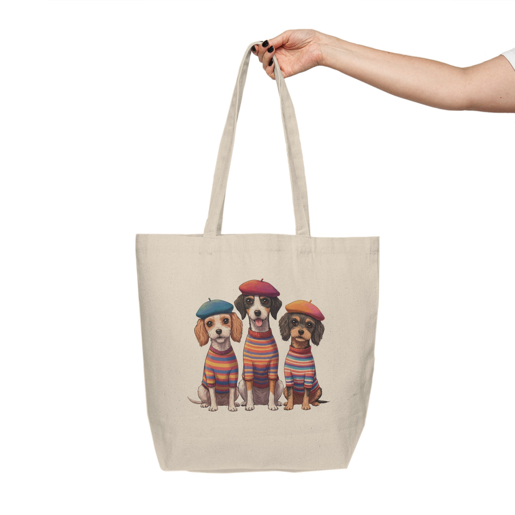 Everyone Belongs Heavy-Duty Canvas Market Tote Bag