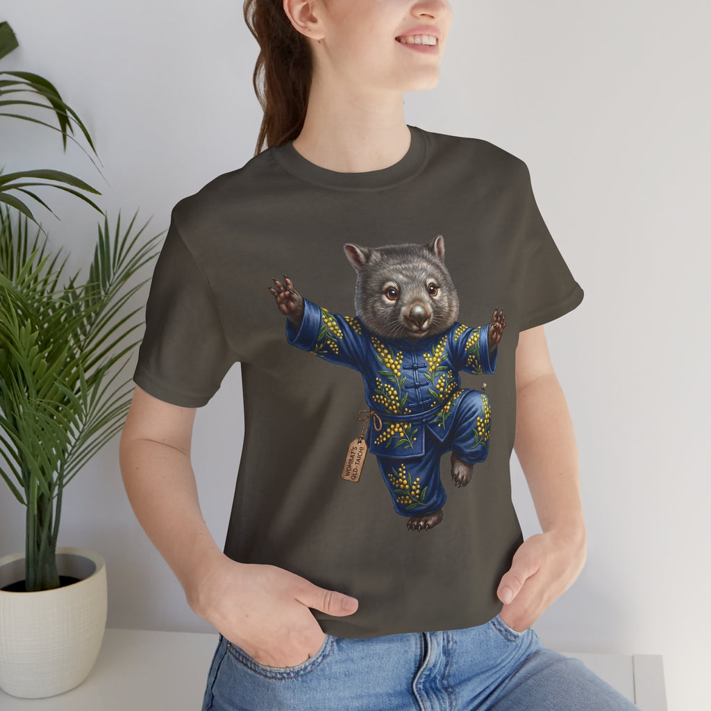 The Zen Wombat: Tai Chi Master T-Shirt