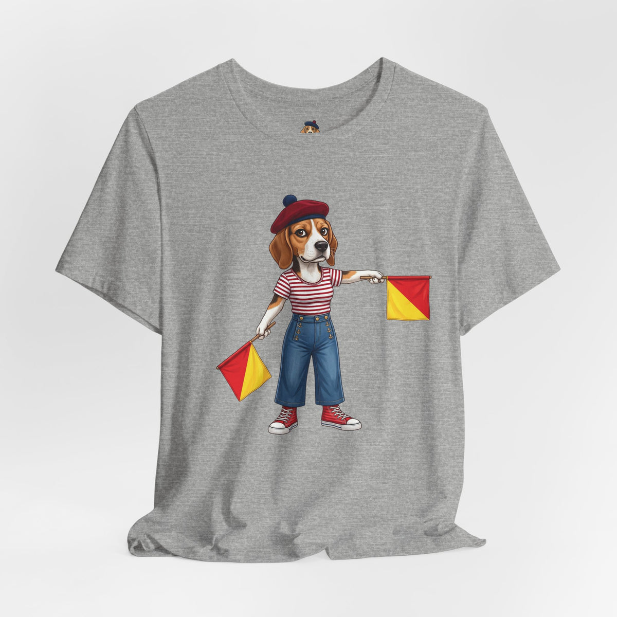 The Semaphore Beagle: Letter ‘M’ Graphic Tee | Wild Follies: Dispatches from Australia
