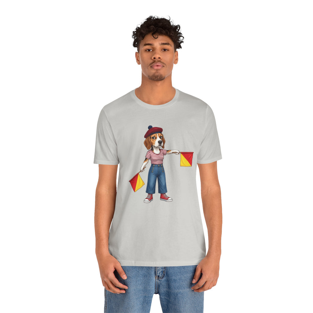 The Semaphore Beagle: Letter ‘M’ Graphic Tee | Wild Follies: Dispatches from Australia