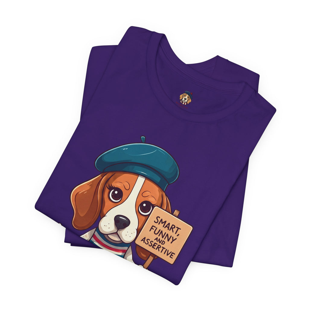 Too Loud, Too Smart, Too Bad – The Assertive Beagle Unisex T-Shirt