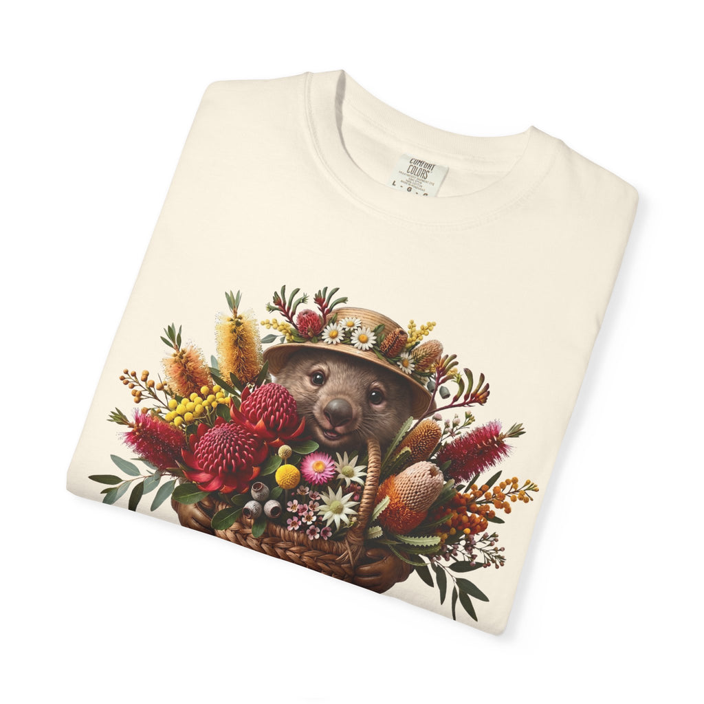 Blooms & Burrows - The Master Gardener Wombat Tee