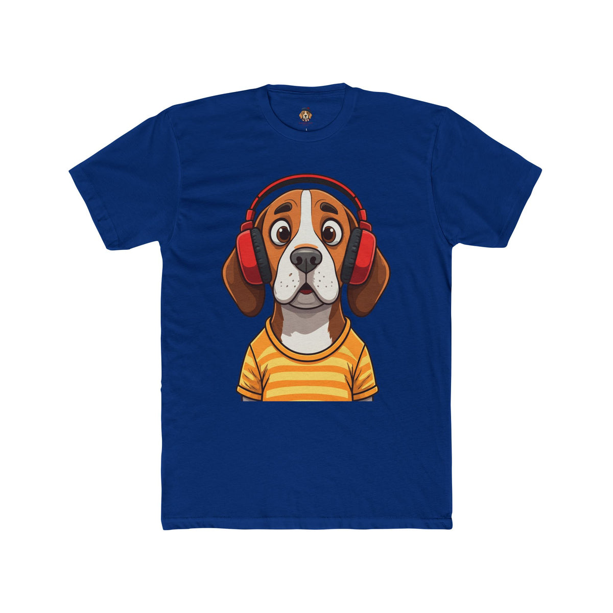 The Soundproof Hound: Startled Beagle Graphic T-Shirt