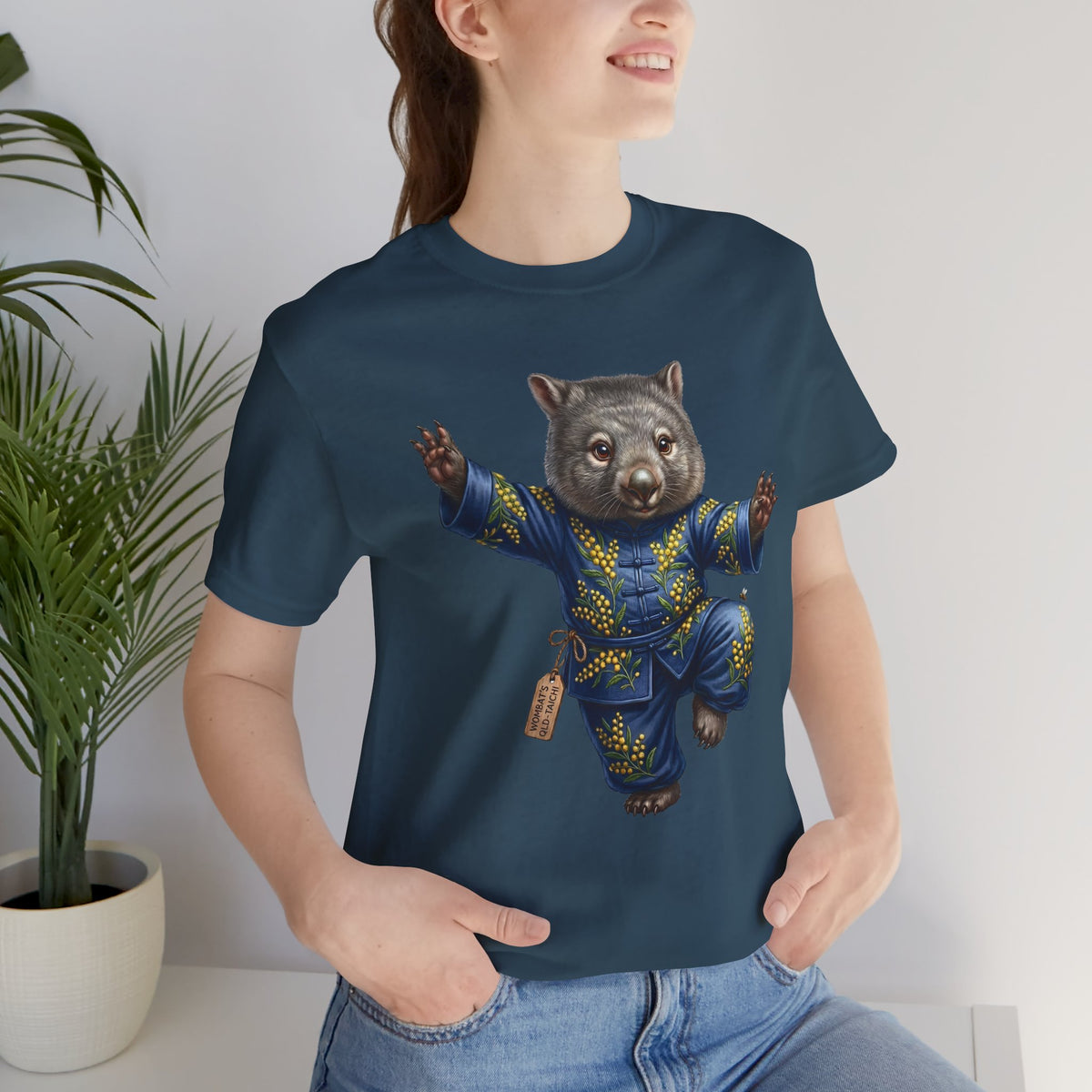 The Zen Wombat: Tai Chi Master T-Shirt