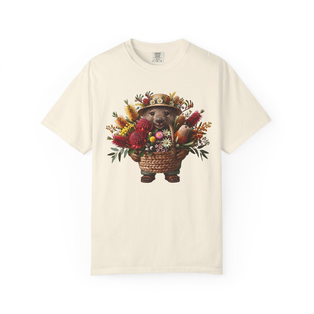 Blooms & Burrows - The Master Gardener Wombat Tee