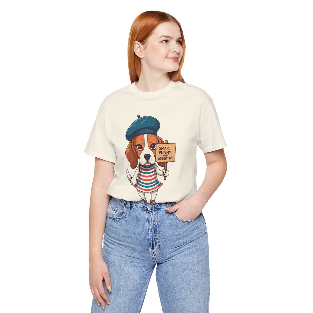 Too Loud, Too Smart, Too Bad – The Assertive Beagle Unisex T-Shirt