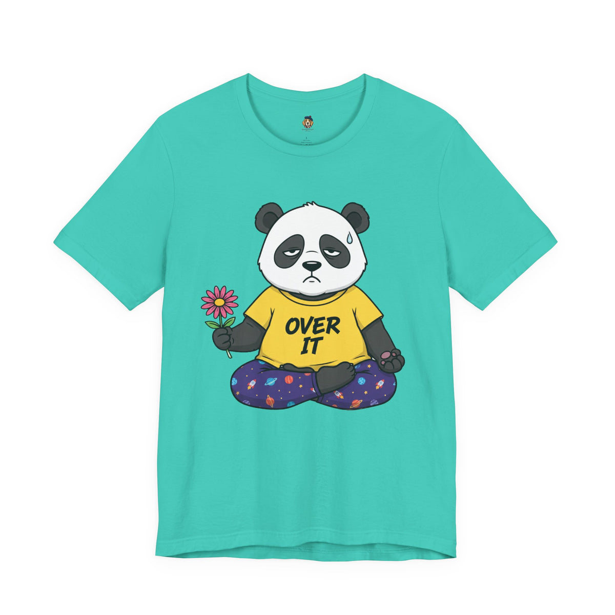 Over It Panda Tee — T‑Shirt for Women Who Need a Break