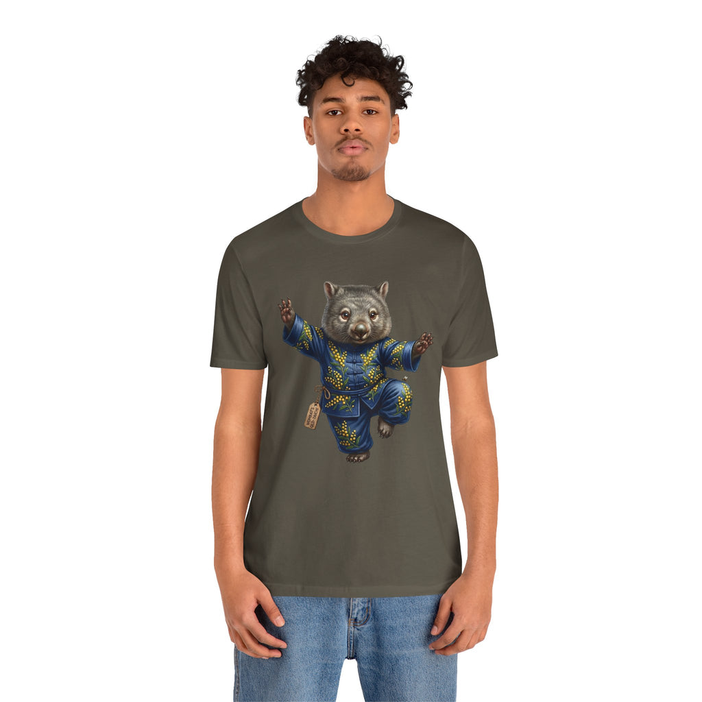 The Zen Wombat: Tai Chi Master T-Shirt