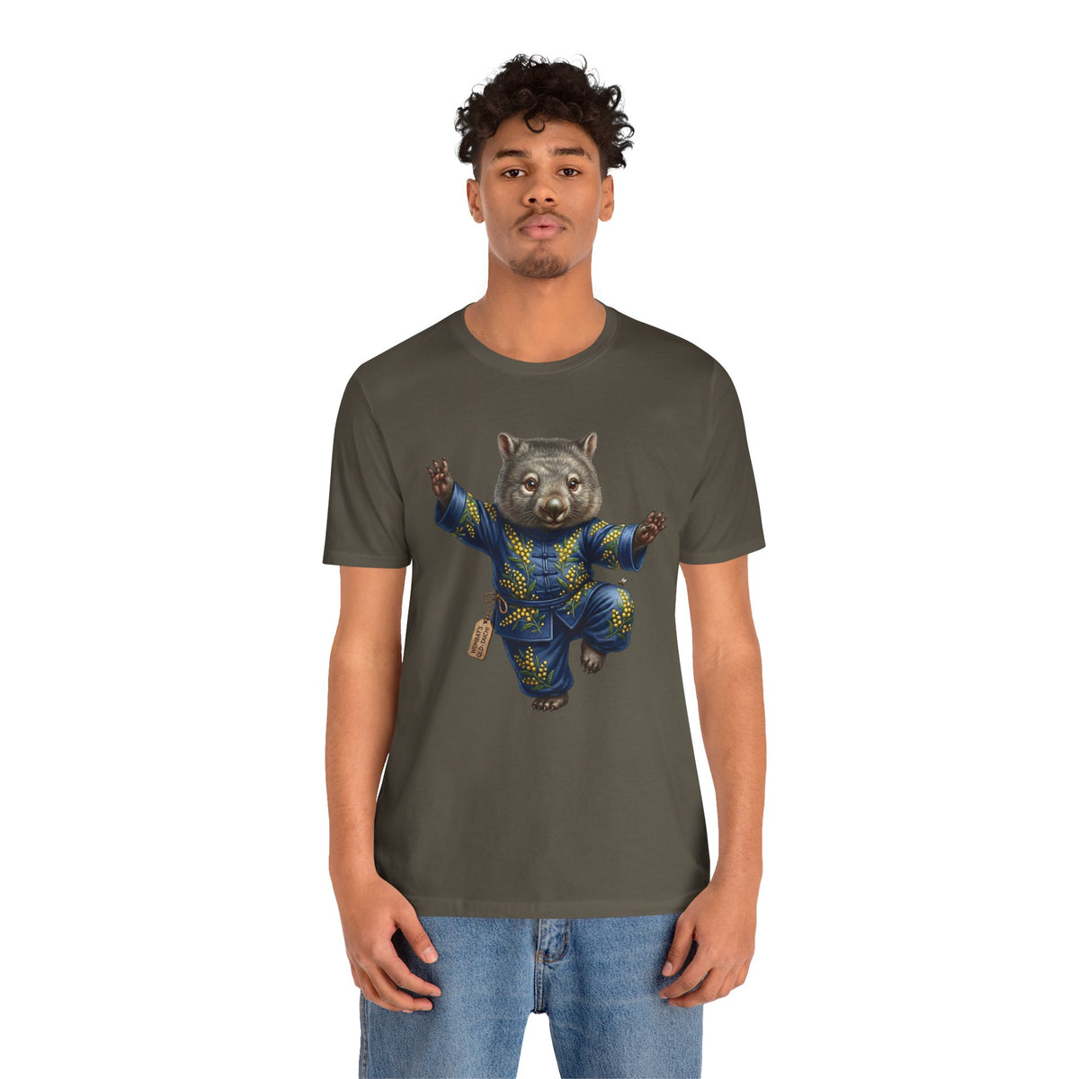 The Zen Wombat: Tai Chi Master T-Shirt