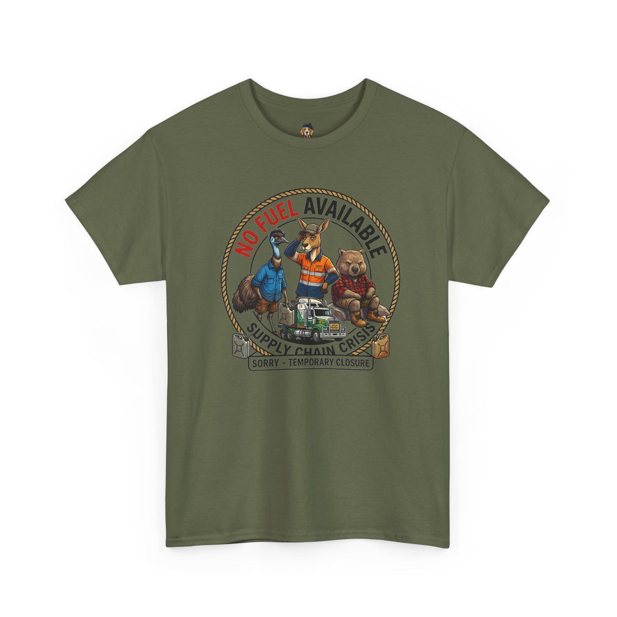 No Fuel Available — Supply Chain Crisis Tee