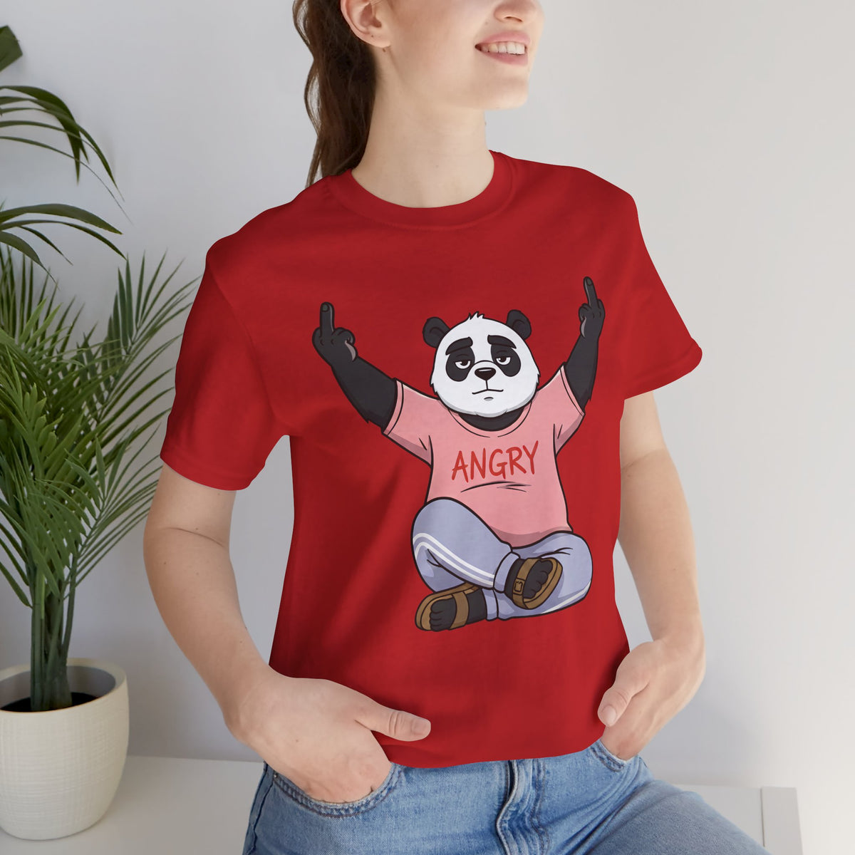 Angry Panda: Unapologetic Rage Graphic Tee