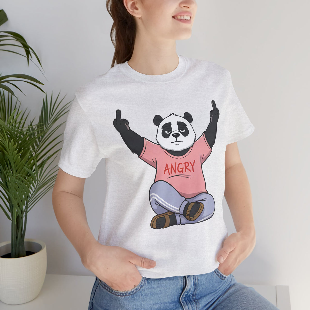 Angry Panda: Unapologetic Rage Graphic Tee
