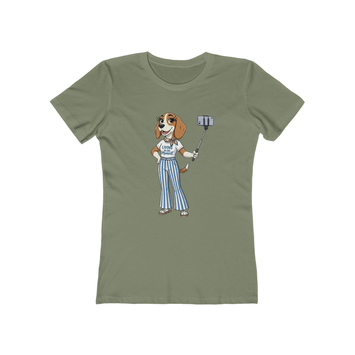 The "Living in the Moment" Tee
