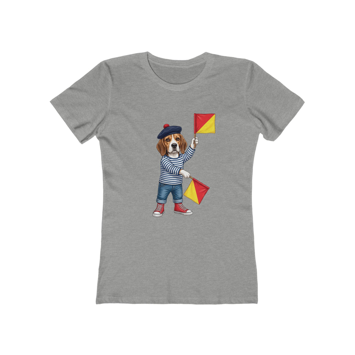 The Stray Signal Beagle Graphic Tee | Wild Follies Collection
