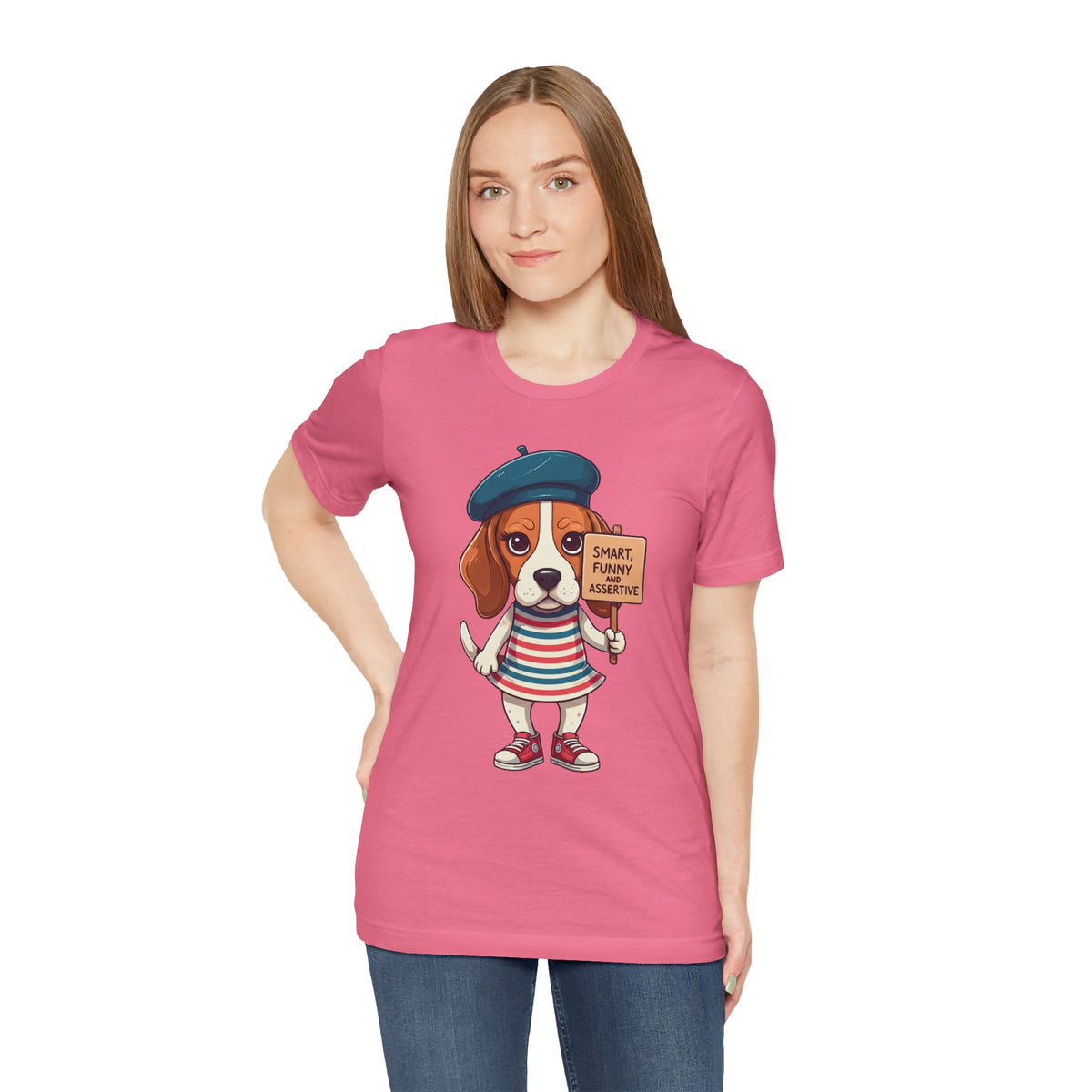 Too Loud, Too Smart, Too Bad – The Assertive Beagle Unisex T-Shirt