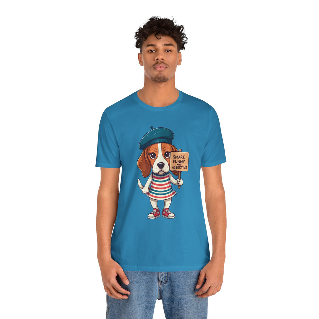 Too Loud, Too Smart, Too Bad – The Assertive Beagle Unisex T-Shirt