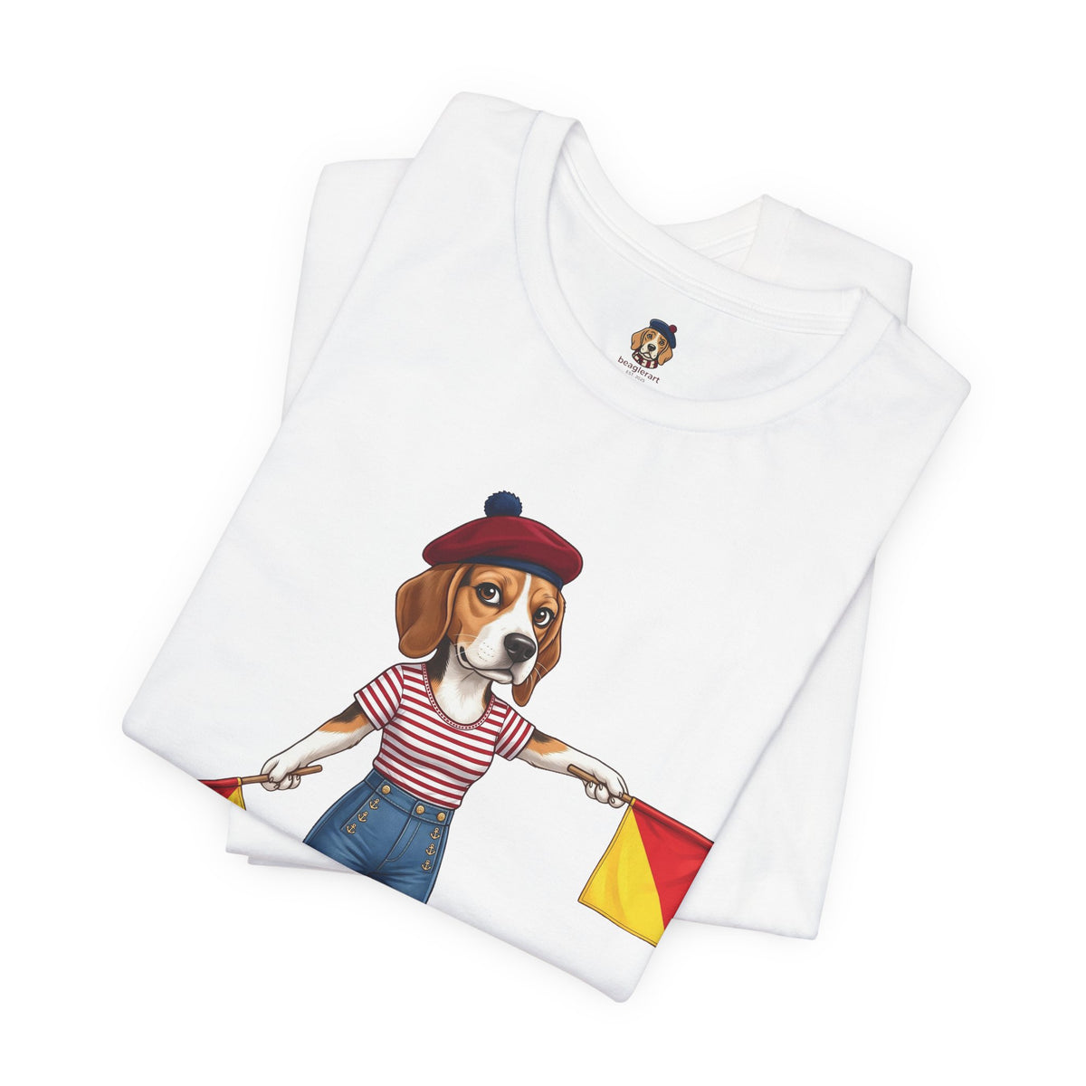 The Semaphore Beagle: Letter ‘M’ Graphic Tee | Wild Follies: Dispatches from Australia