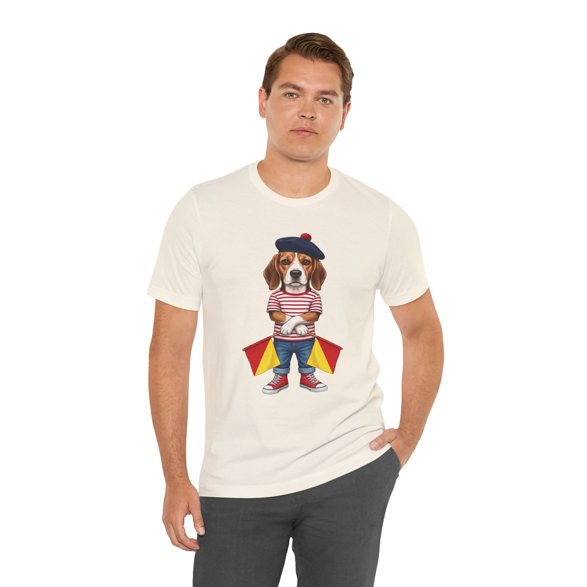 The "End of Message" Beagle Tee | Wild Follies: Dispatches from Australia