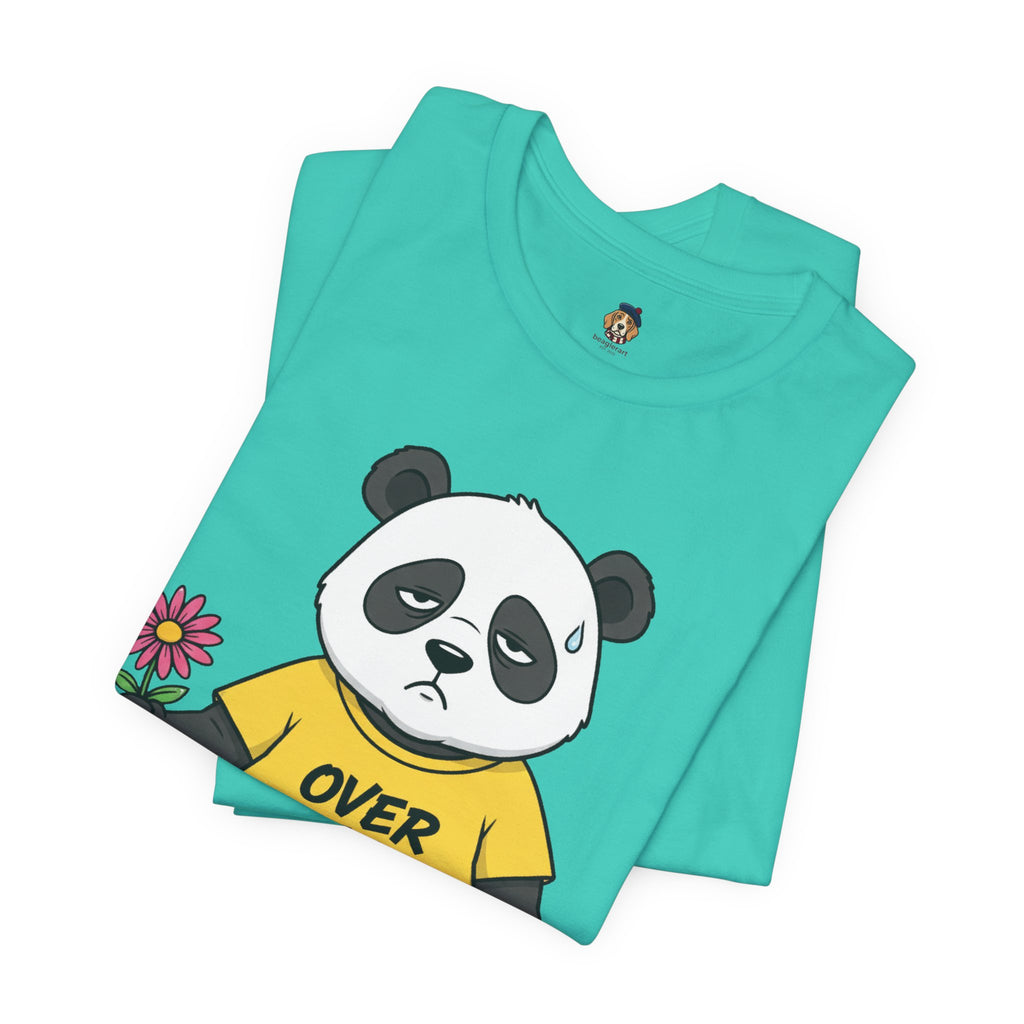 Over It Panda Tee — T‑Shirt for Women Who Need a Break