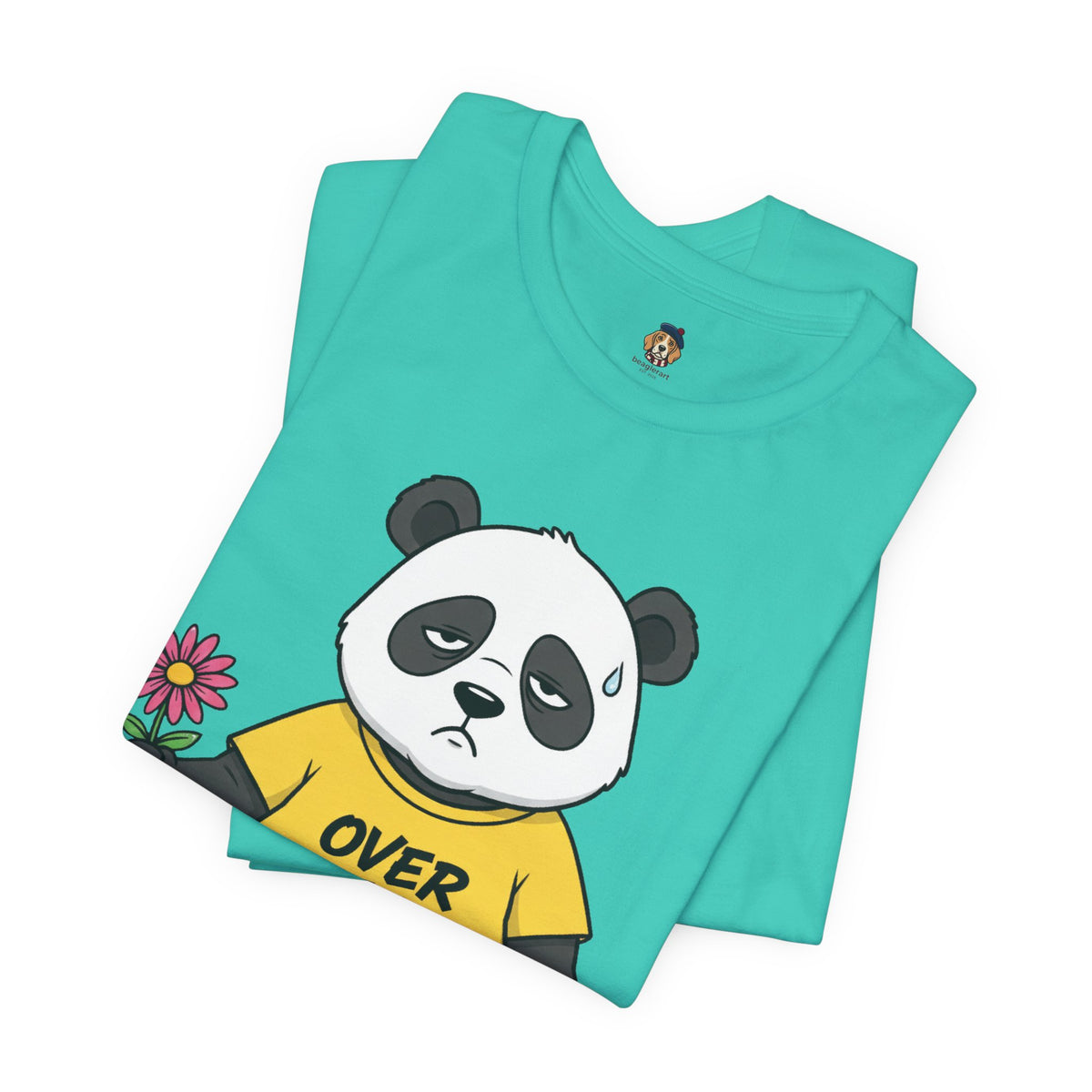 Over It Panda Tee — T‑Shirt for Women Who Need a Break