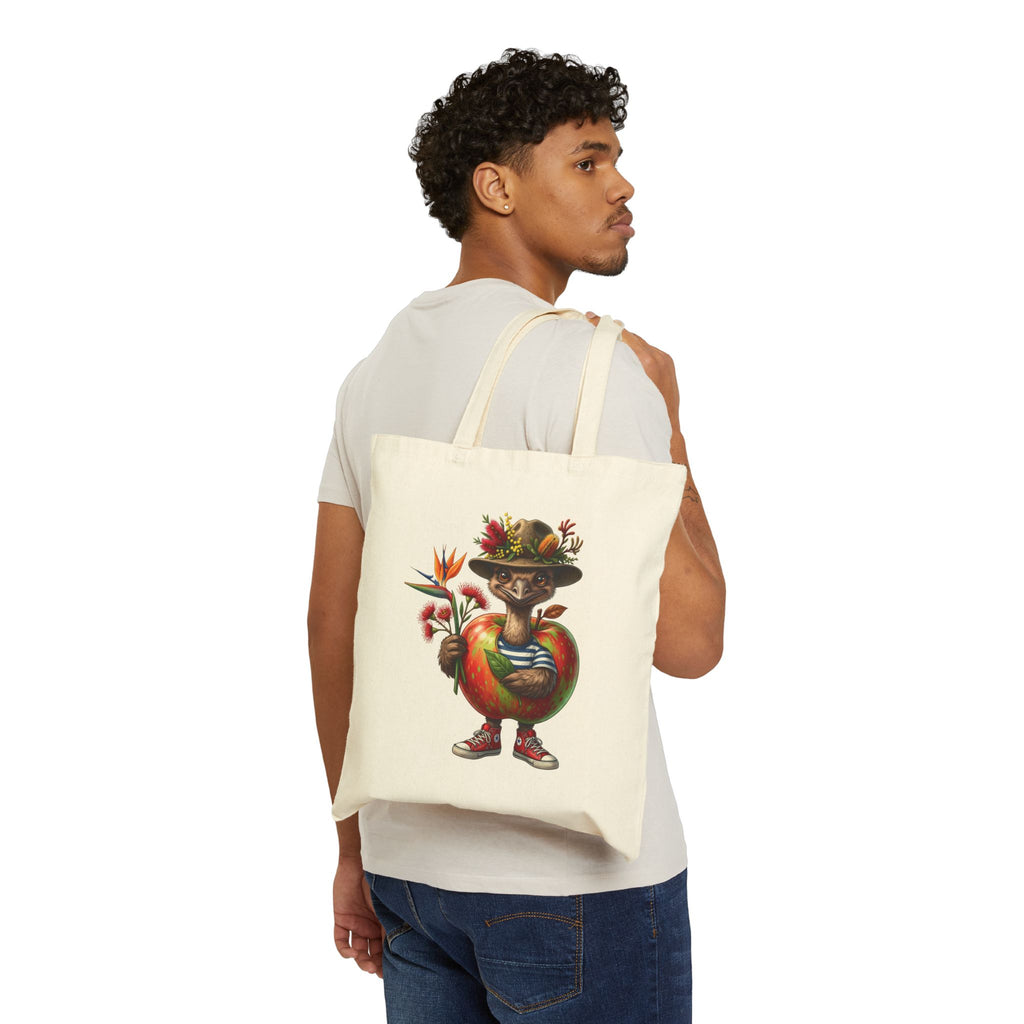 She’ll Be Apples - Heavy-Duty Aussie Emu Canvas Tote Bag