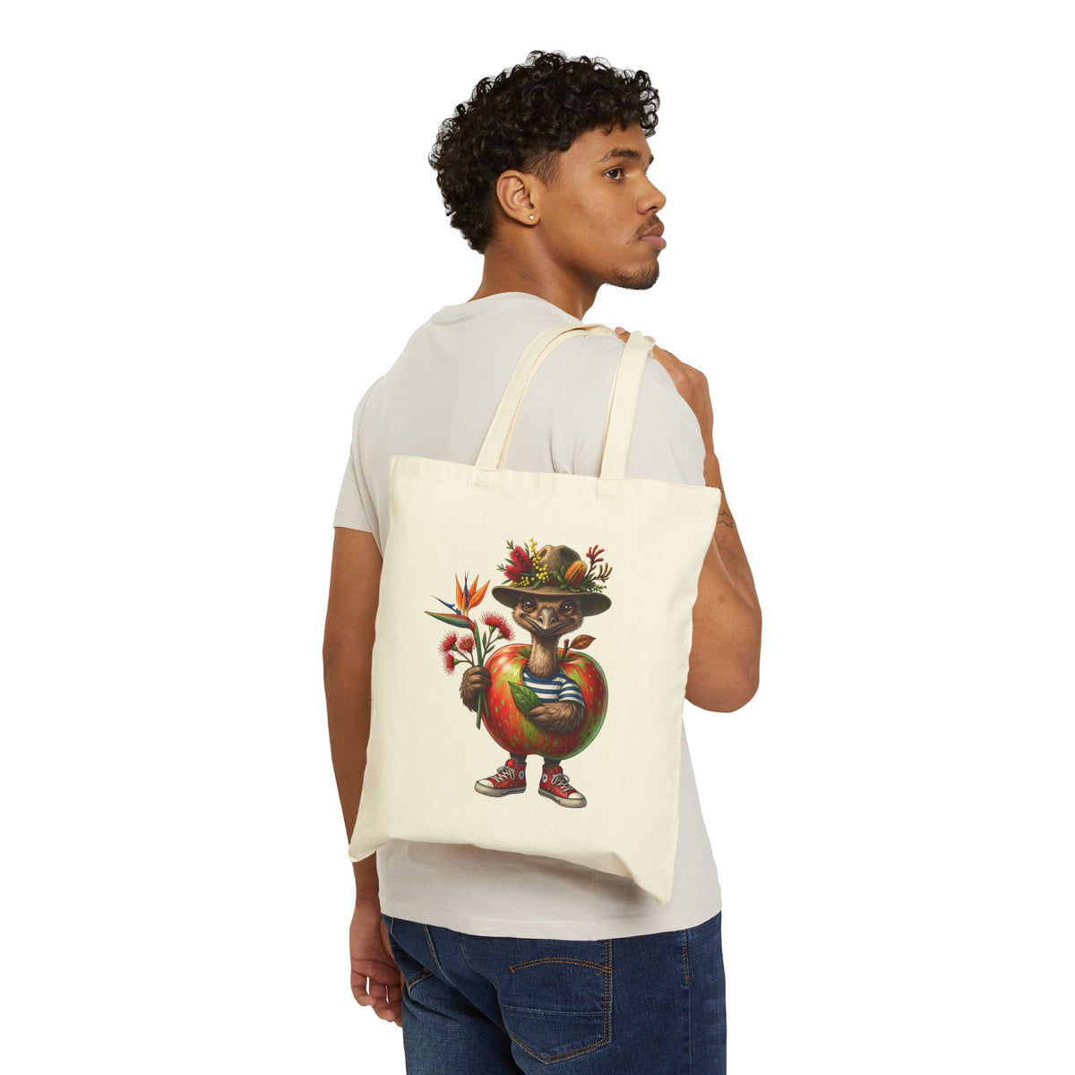 She’ll Be Apples - Heavy-Duty Aussie Emu Canvas Tote Bag