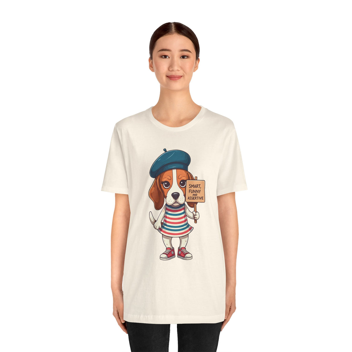 Too Loud, Too Smart, Too Bad – The Assertive Beagle Unisex T-Shirt