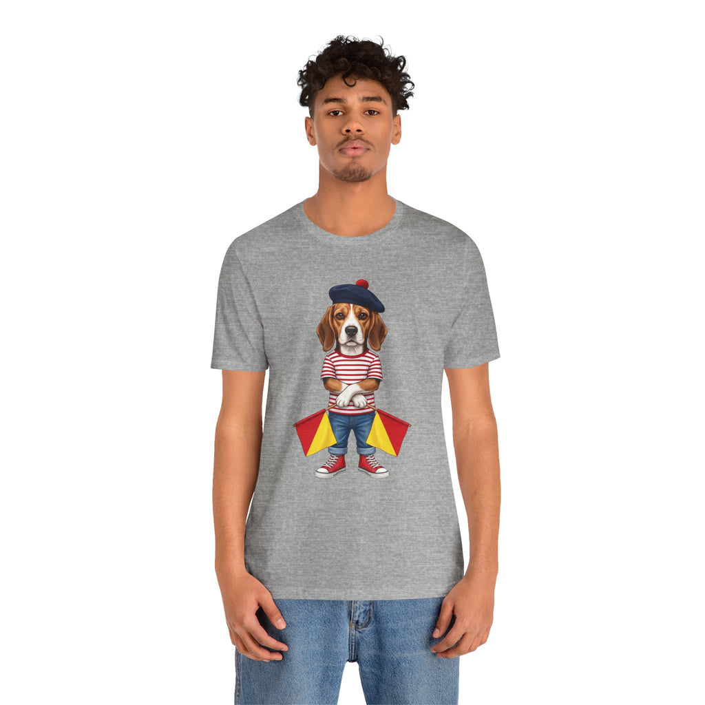 The "End of Message" Beagle Tee | Wild Follies: Dispatches from Australia