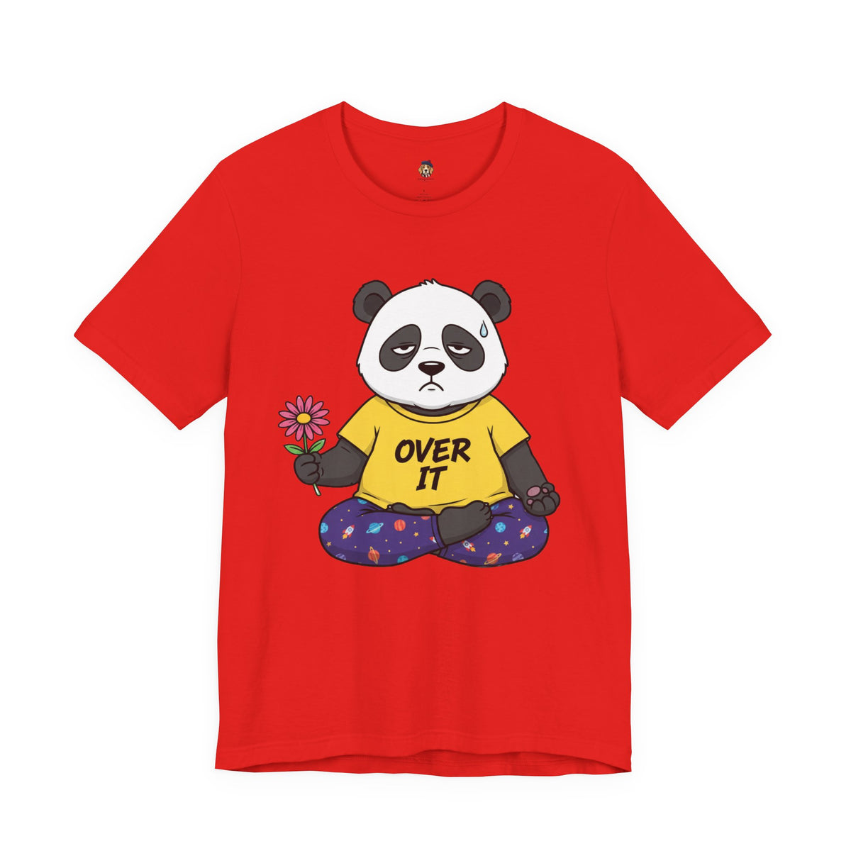 Over It Panda Tee — T‑Shirt for Women Who Need a Break